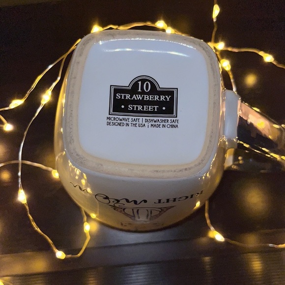 🐇 10 Strawberry Street “Cat to be Kitten right Meow” 20 oz mug with pen - gift - Picture 3 of 9